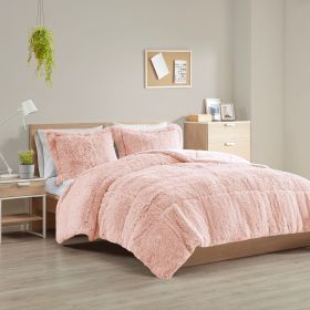 Shaggy Long Fur Comforter Mini Set