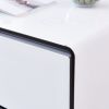 Smart Table Fridge, Multifunctional Coffee Table with Cooler and Frozen