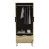 Armoire Skyoner, Bedroom, Light Oak