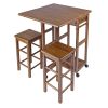 Suzanne 3-Pc Space Saver Set Teak