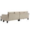 [NEW ARRIVED] [VIDEO PROVIDED] Convertible Sectional Sofa with Storage,L-shaped sofa,Four-seater sofa,Modern Linen Fabric Sectional Couches for Living