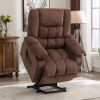 Power Lift Recliner Chair Recliners for Elderly with Heat and Massage Recliner Chair for Living Room with Infinite Position and Side Pocket,USB Charge