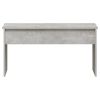 Coffee Table Concrete Gray 40.2"x19.9"x20.7" Engineered Wood