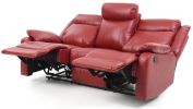 Glory Furniture Ward G765A-RS Double Reclining Sofa , RED