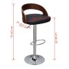 Bar Stools 2 pcs Bent Wood