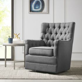 Mathis Swivel Glider Chair (Color: as Pic)