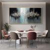 Handmade Oil Painting Abstract Texture Oil Painting On Canvas Large Wall Art Original White Painting Minimalist Art Custom Painting Modern Living Room