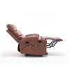 21"seat width,large size Electric Power Lift Recliner Chair Sofa for Elderly, 8 point vibration Massage and lumber heat, Remote Control, Side Pockets