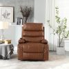 21"seat width,large size Electric Power Lift Recliner Chair Sofa for Elderly, 8 point vibration Massage and lumber heat, Remote Control, Side Pockets