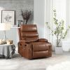 21"seat width,large size Electric Power Lift Recliner Chair Sofa for Elderly, 8 point vibration Massage and lumber heat, Remote Control, Side Pockets