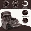 Recliner Chair for Living Room with Rocking Function and Side Pocket