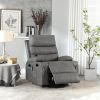 21"seat width,large size Electric Power Lift Recliner Chair Sofa for Elderly, 8 point vibration Massage and lumber heat, Remote Control, Side Pockets