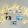 6.56ft/9.84ft/16.4ft LED Green Rattan; Copper Wire Light String; DIY Simulation Garland; Wedding Festival Decoration Flashing Light String