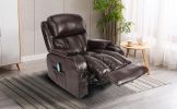 Recliner Chair for Living Room with Rocking Function and Side Pocket