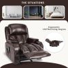 Recliner Chair for Living Room with Rocking Function and Side Pocket